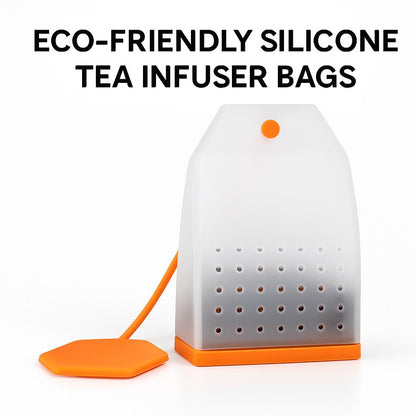 Eco-Friendly Silicone Tea Infuser Bags