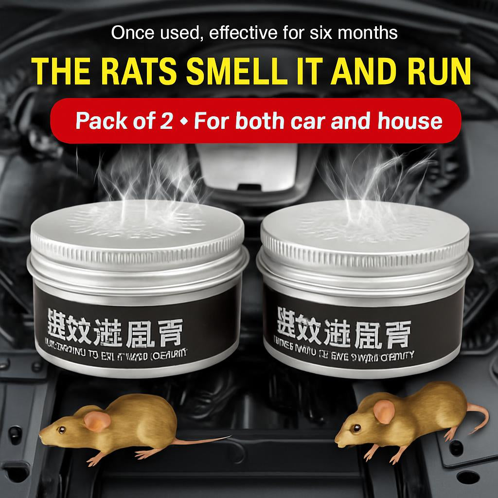 Natural Rodent Repellent Spray - Eco-Friendly Mouse Deterrent