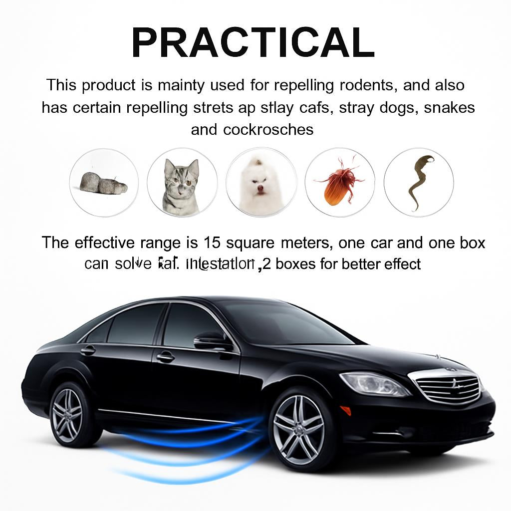 Natural Rodent Repellent Spray - Eco-Friendly Mouse Deterrent