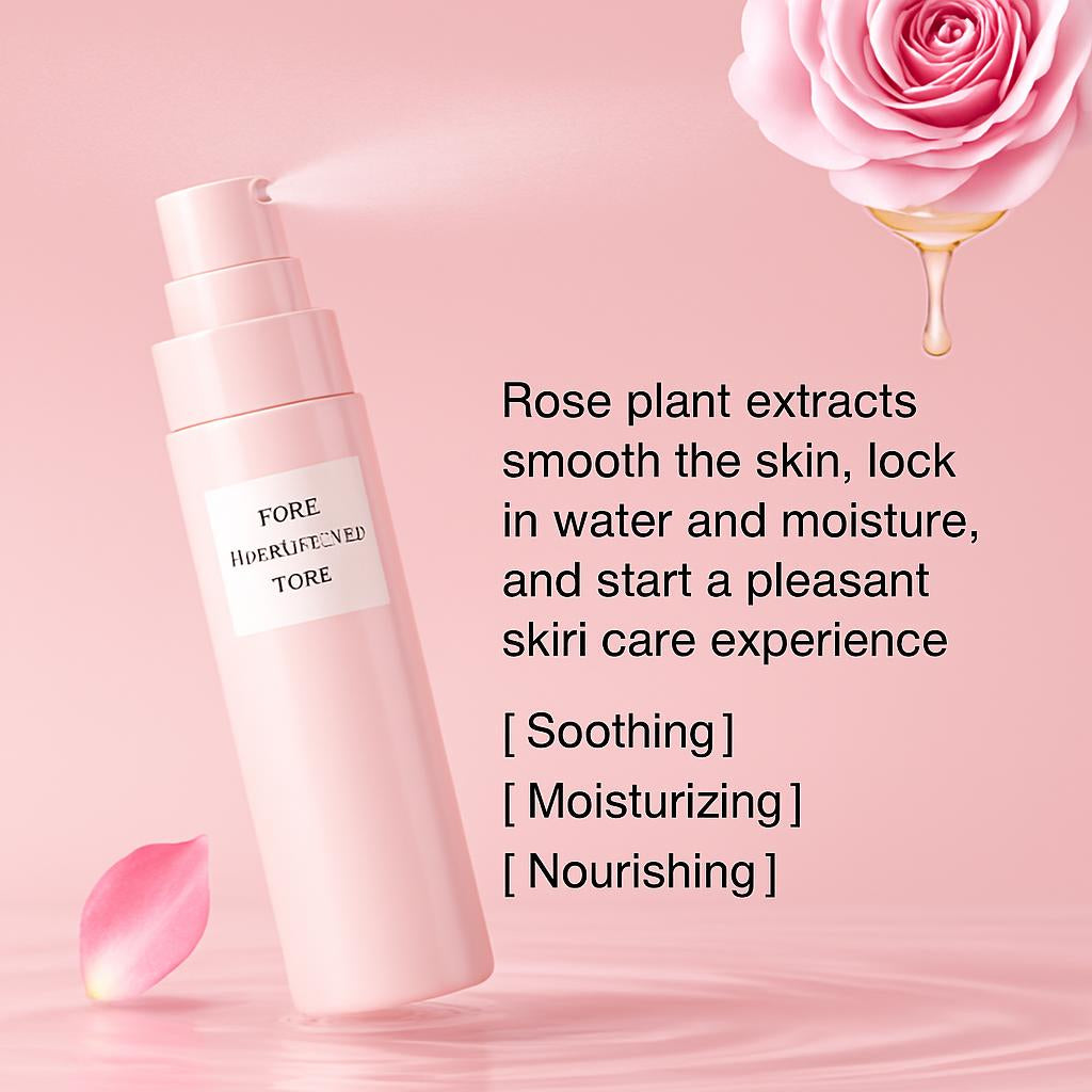 Natural Organic Rose Water Moisturizing Lotion