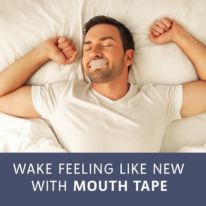 Sleep-Enhancing Mouth Tape for Snoring Reduction and Nasal Breathing