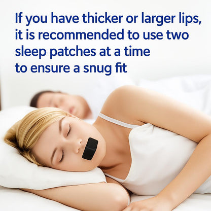 Sleep-Enhancing Mouth Tape for Snoring Reduction and Nasal Breathing