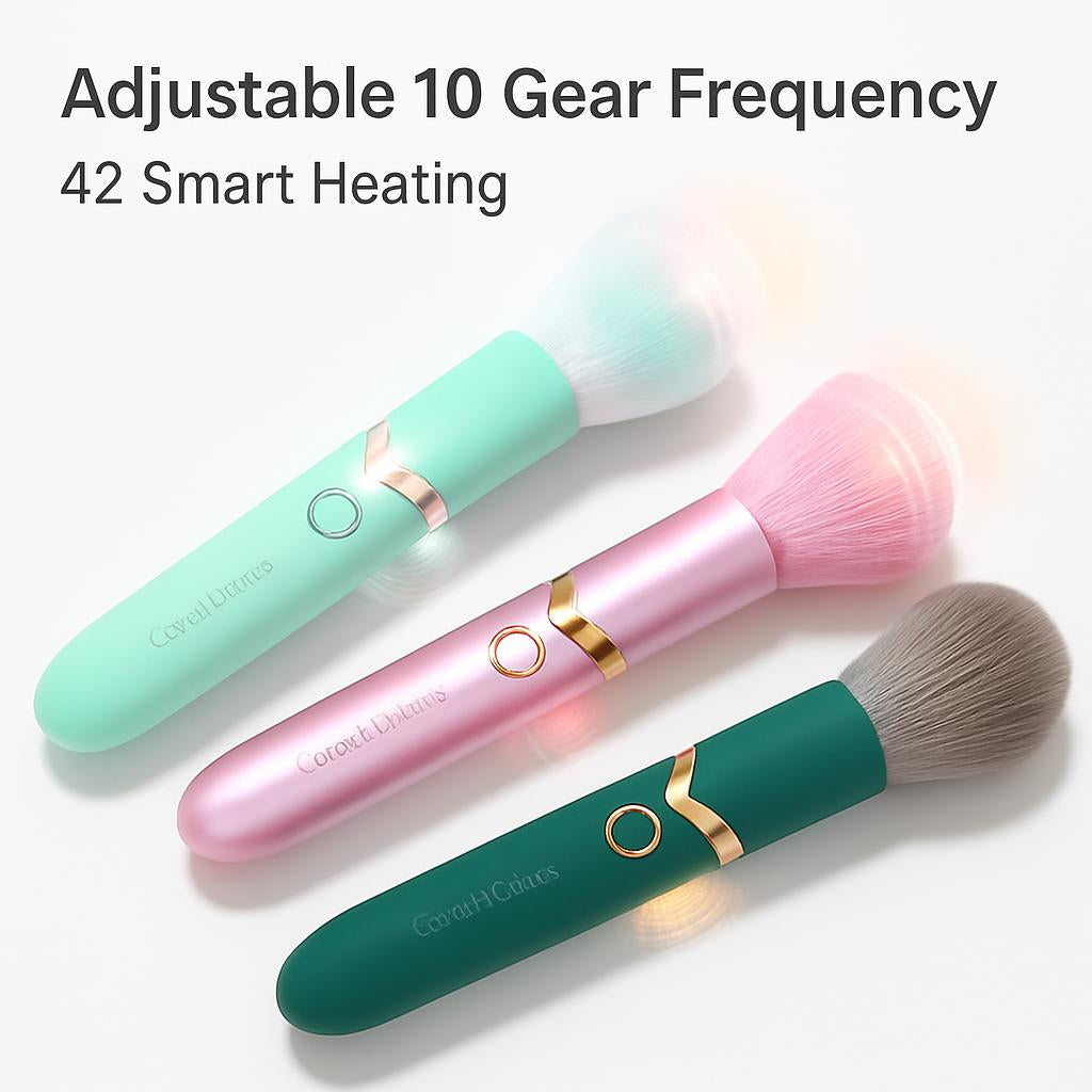 Eco-Friendly Makeup Brush Set with Sustainable Bristles