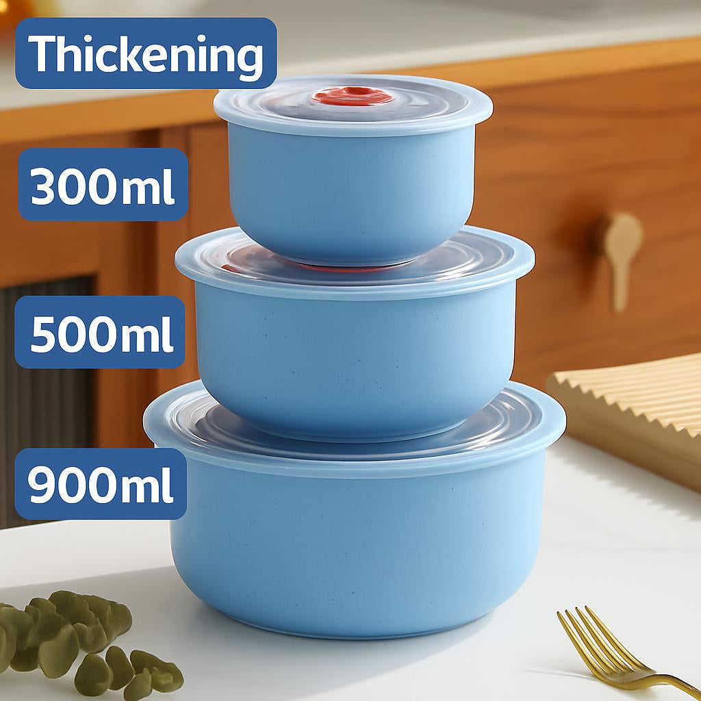 Eco-Friendly Wheat Straw Bowls for Food Storage