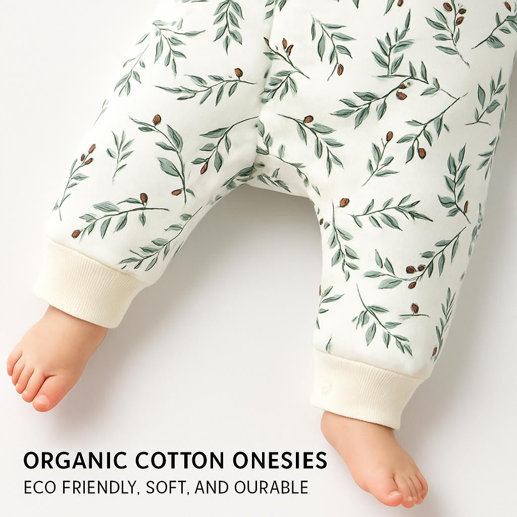 Organic Cotton Baby Onesies - Eco-Friendly, Soft, and Durable
