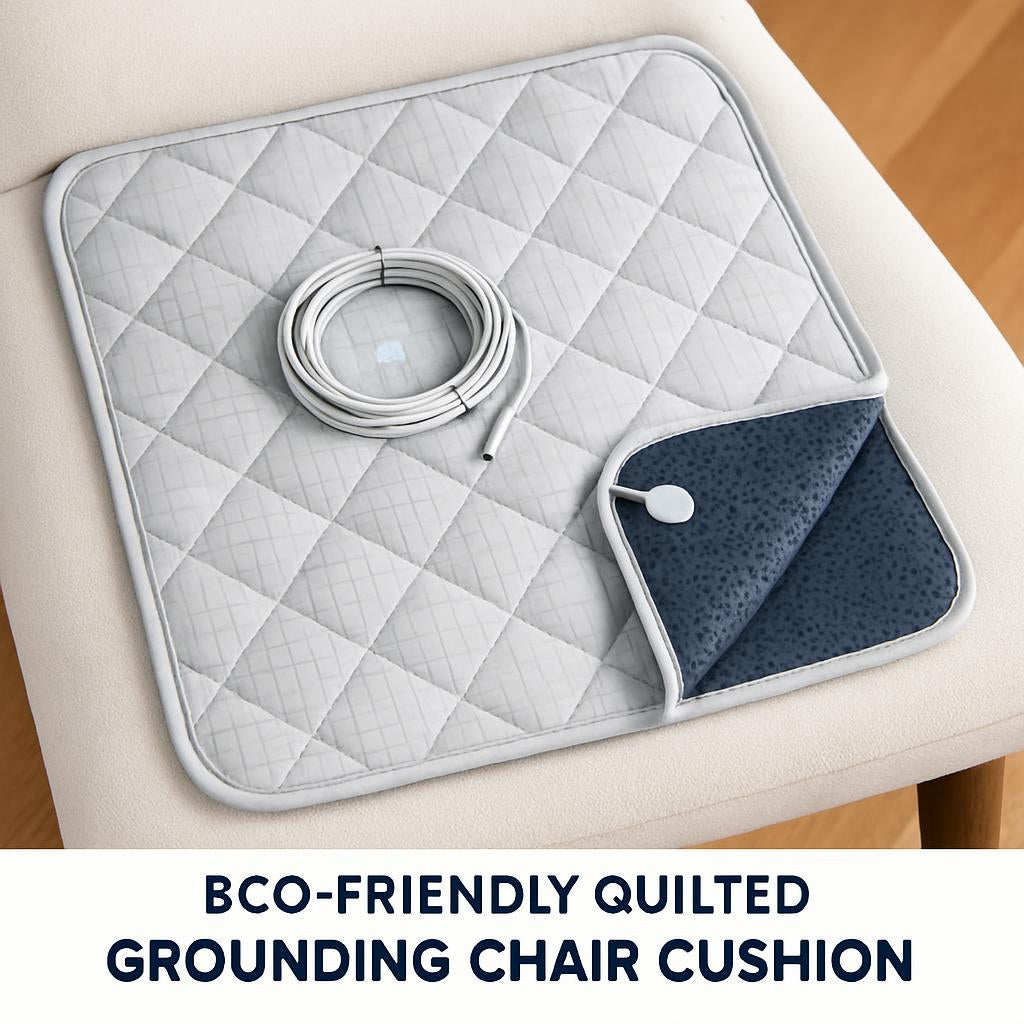 Eco-Friendly Quilted Grounding Chair Cushion