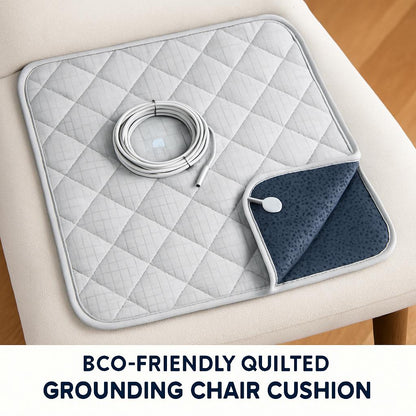 Eco-Friendly Quilted Grounding Chair Cushion