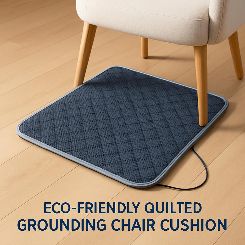 Eco-Friendly Quilted Grounding Chair Cushion