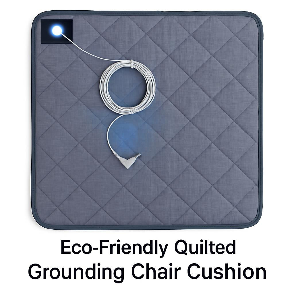 Eco-Friendly Quilted Grounding Chair Cushion