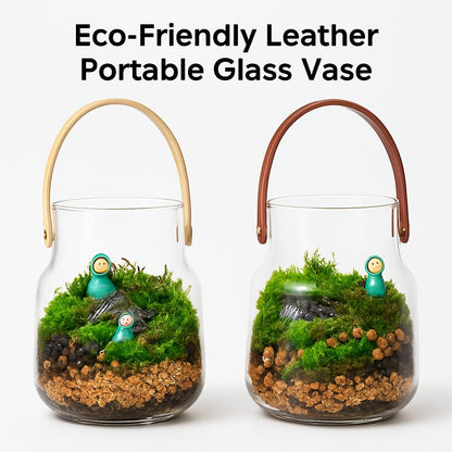 Eco-Friendly Glass Terrarium for Indoor Greenery