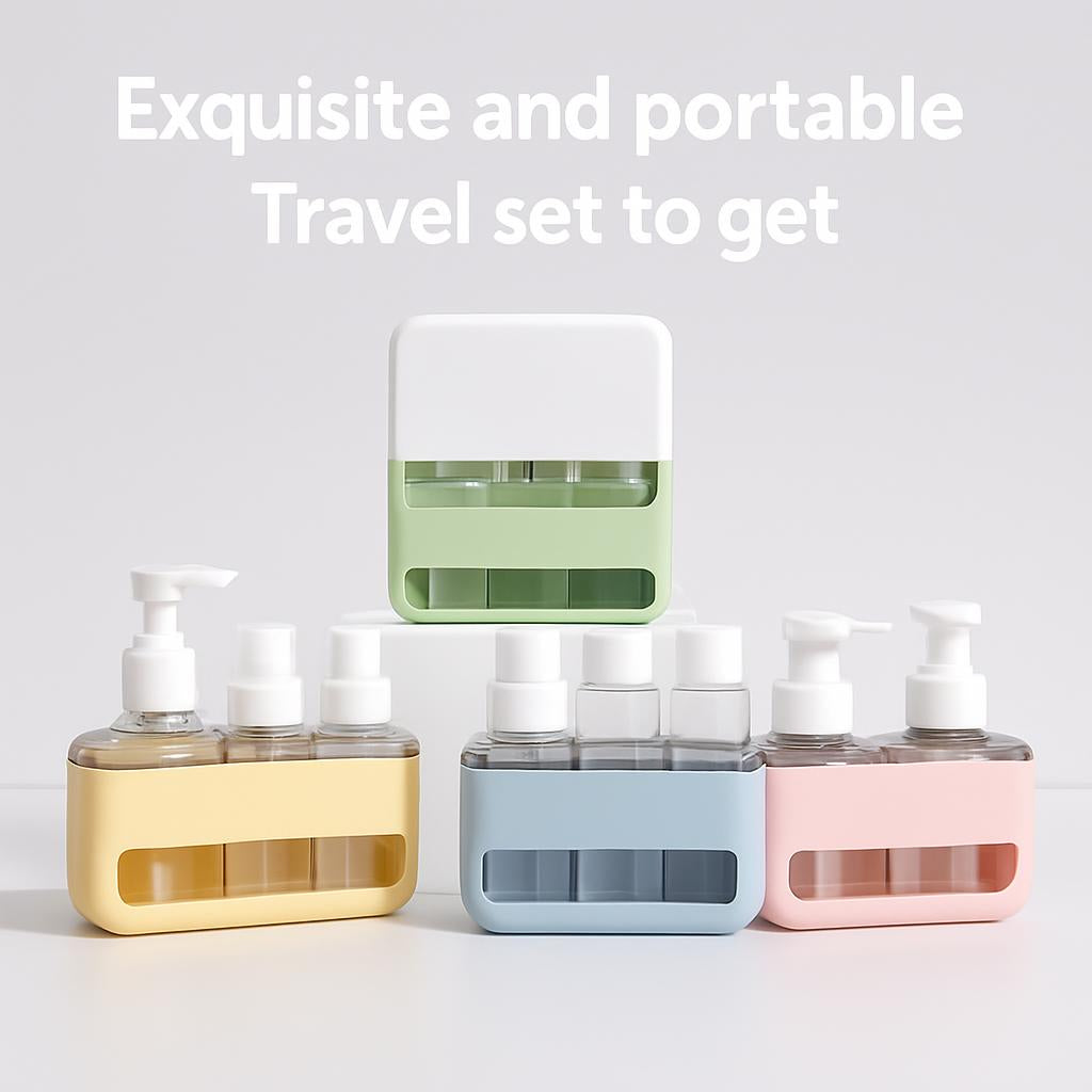 Eco Travel Toiletry Set in various colors