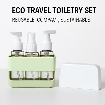 Eco Travel Toiletry Set - Reusable, Compact, Sustainable