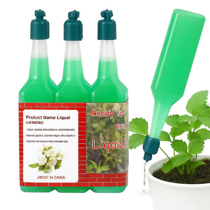 Eco-Friendly Plant Watering Device - Water-Saving Green Bottle