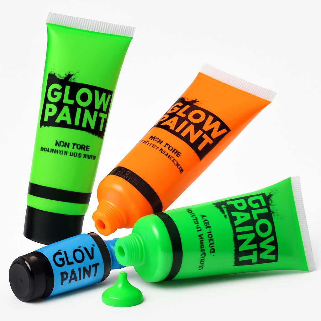 Neon Non-Toxic Body Paint - Eco-Friendly, Biodegradable, Multi-Use