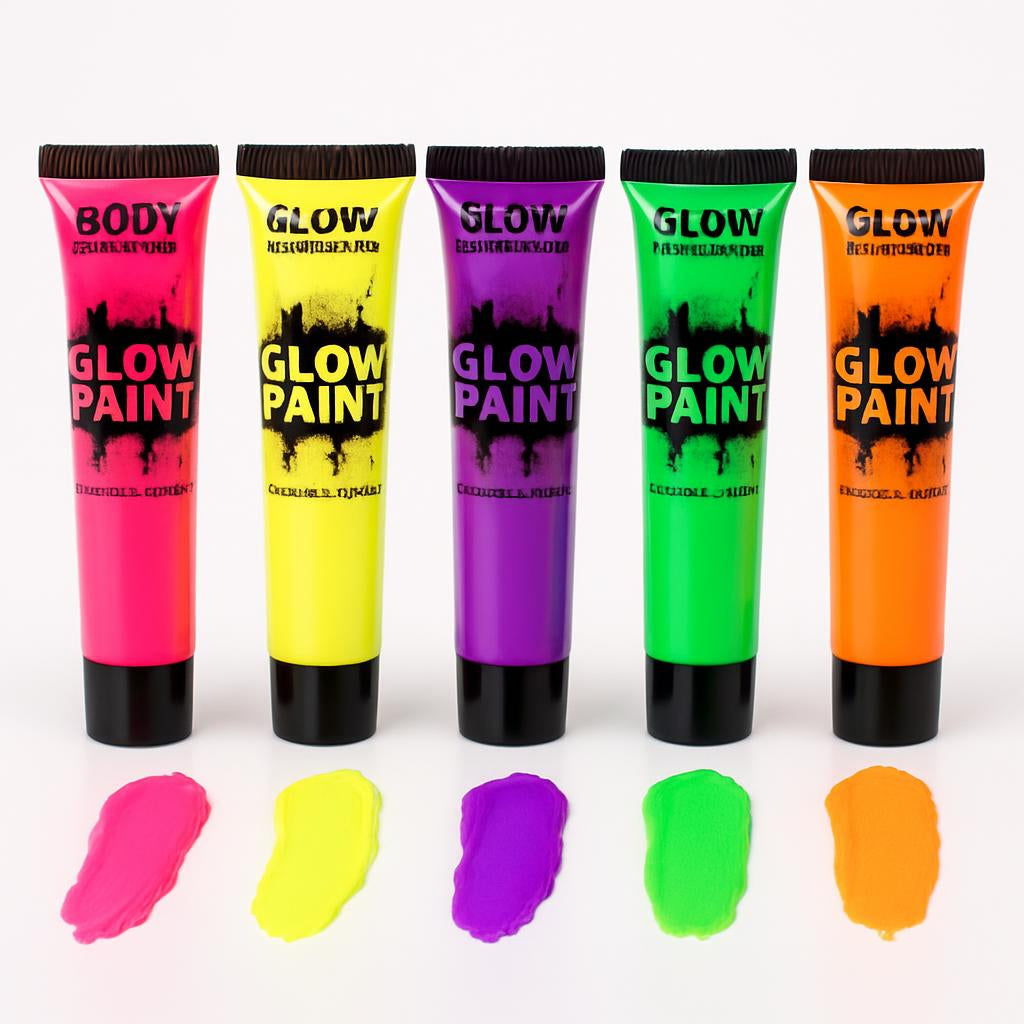 Neon Non-Toxic Body Paint - Eco-Friendly, Biodegradable, Multi-Use
