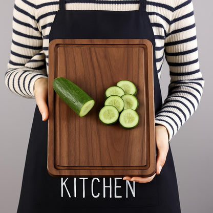 Eco-Friendly Black Walnut Cutting Board & Serving Tray