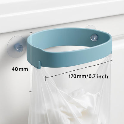 Space-Saving Hanging Trash Bag Holder for Easy Waste Management