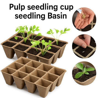 Biodegradable Pulp Seedling Tray for Eco-Friendly Gardening