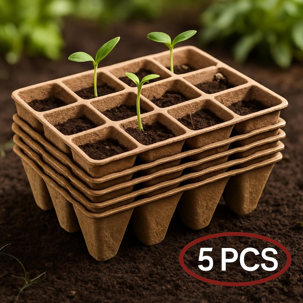 Biodegradable Pulp Seedling Tray for Eco-Friendly Gardening