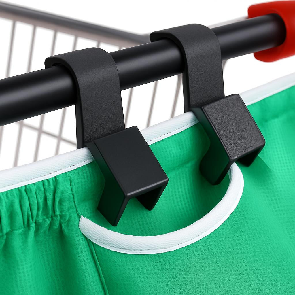 Eco-Friendly Reusable Green Shopping Bag for Groceries
