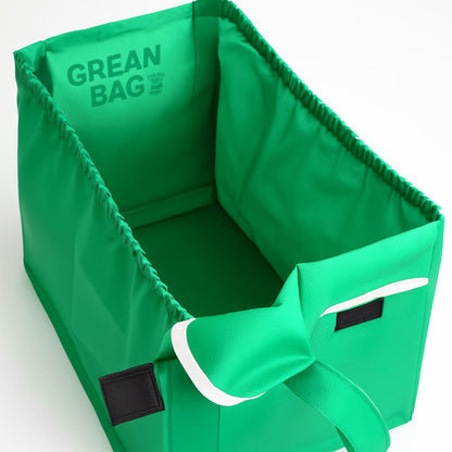 Eco-Friendly Reusable Green Shopping Bag for Groceries