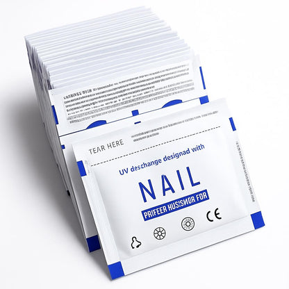 Eco-Friendly Nail Polish Remover Pads - Biodegradable & Convenient