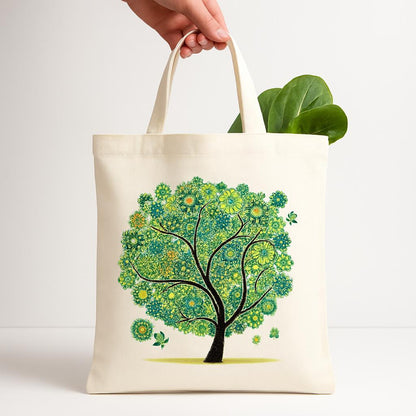 Eco-Friendly DIY Diamond Painting Tote Bag