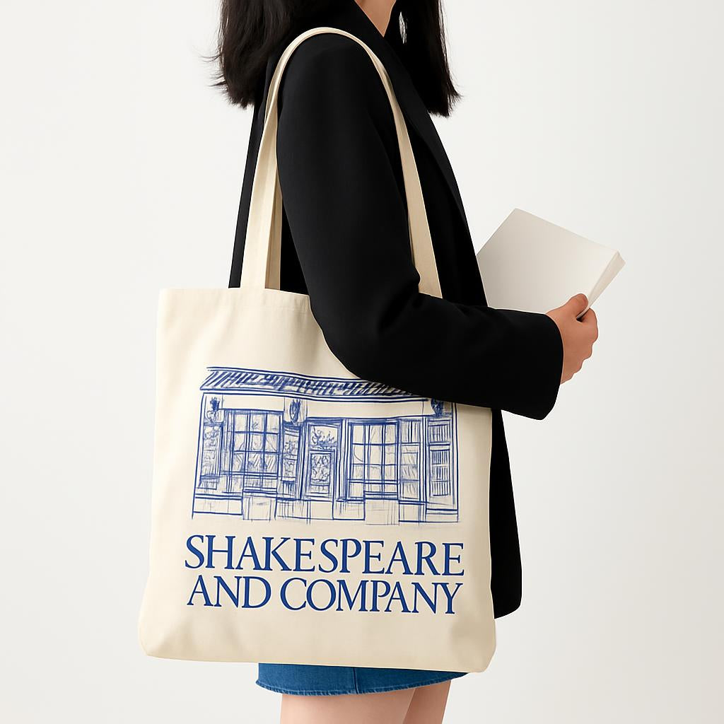 Eco-Friendly Cotton Shoulder Bag for Students