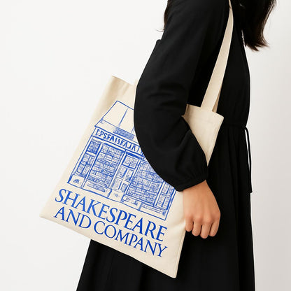 Eco-Friendly Cotton Shoulder Bag for Students