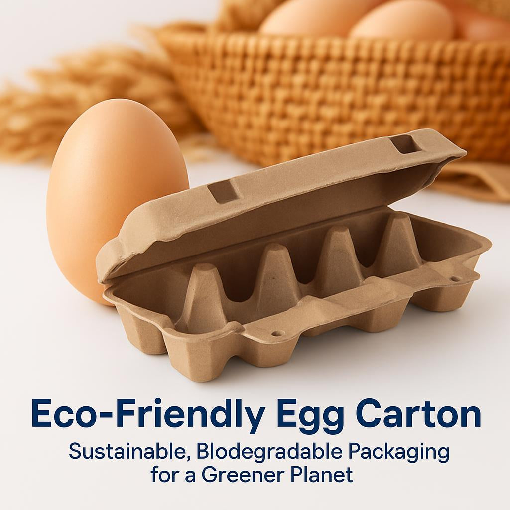 Eco-Friendly Egg Carton - Sustainable, Biodegradable Packaging
