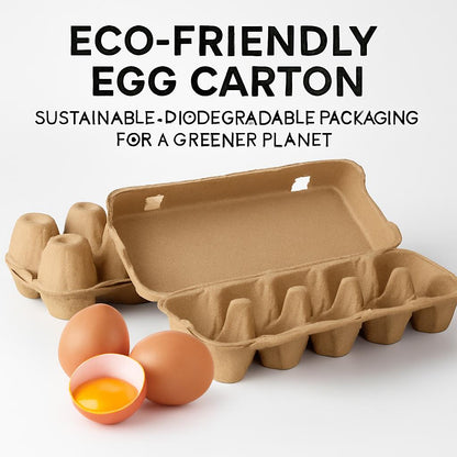 Eco-Friendly Egg Carton - Sustainable, Biodegradable Packaging for a Greener Planet