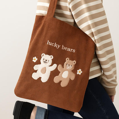 Brown Cotton Tote Bag for Sustainable Living