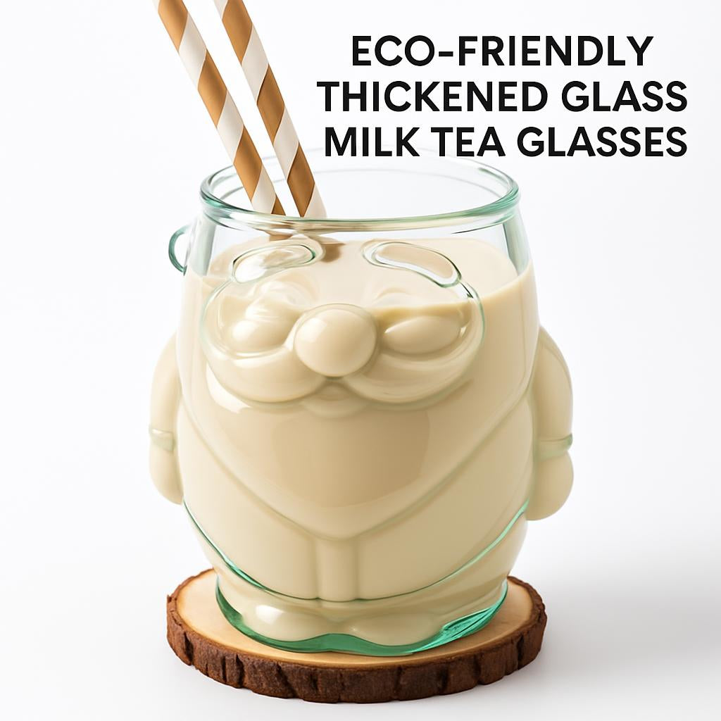Eco-Friendly Thickened Glass Milk Tea Glasses
