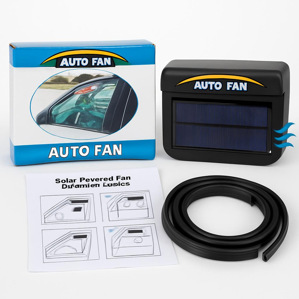 Solar-Powered Car Cooler for Eco-Friendly Comfort