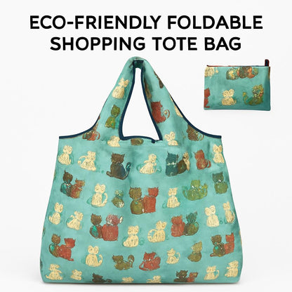 Eco-Friendly Foldable Shopping Tote Bag