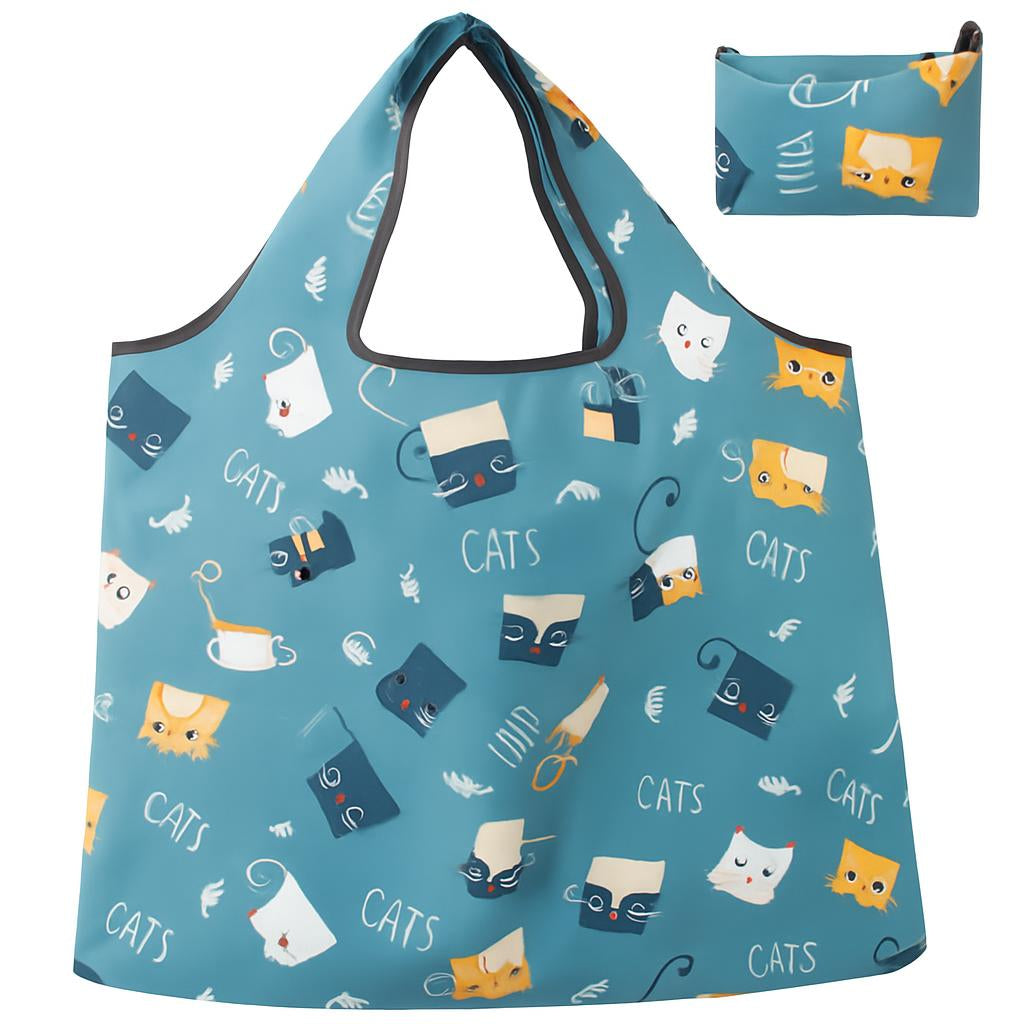 Eco-Friendly Foldable Shopping Tote Bag