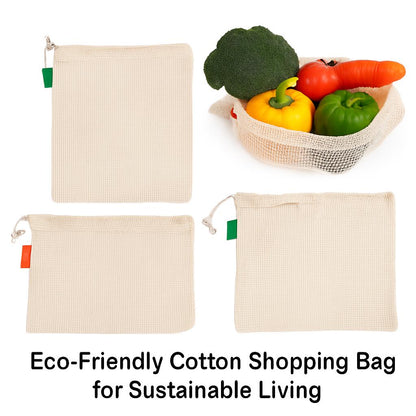 Eco-Friendly Cotton Shopping Bag for Sustainable Living