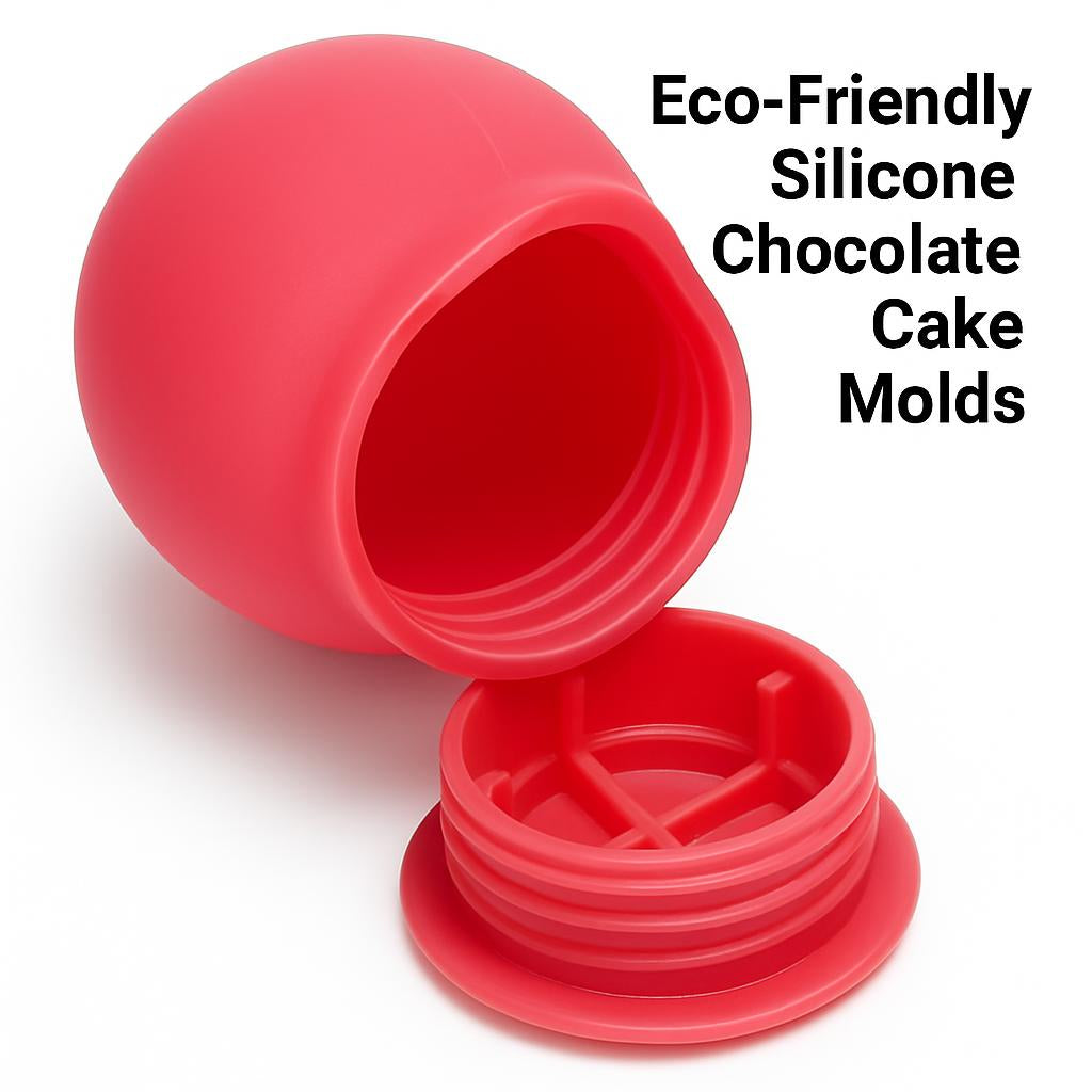 Eco-Friendly Silicone Chocolate Cake Molds