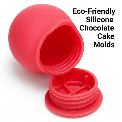 Eco-Friendly Silicone Chocolate Cake Molds