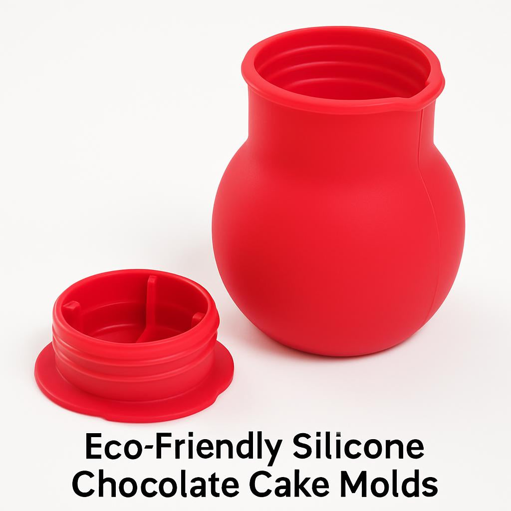 Eco-Friendly Silicone Chocolate Cake Molds