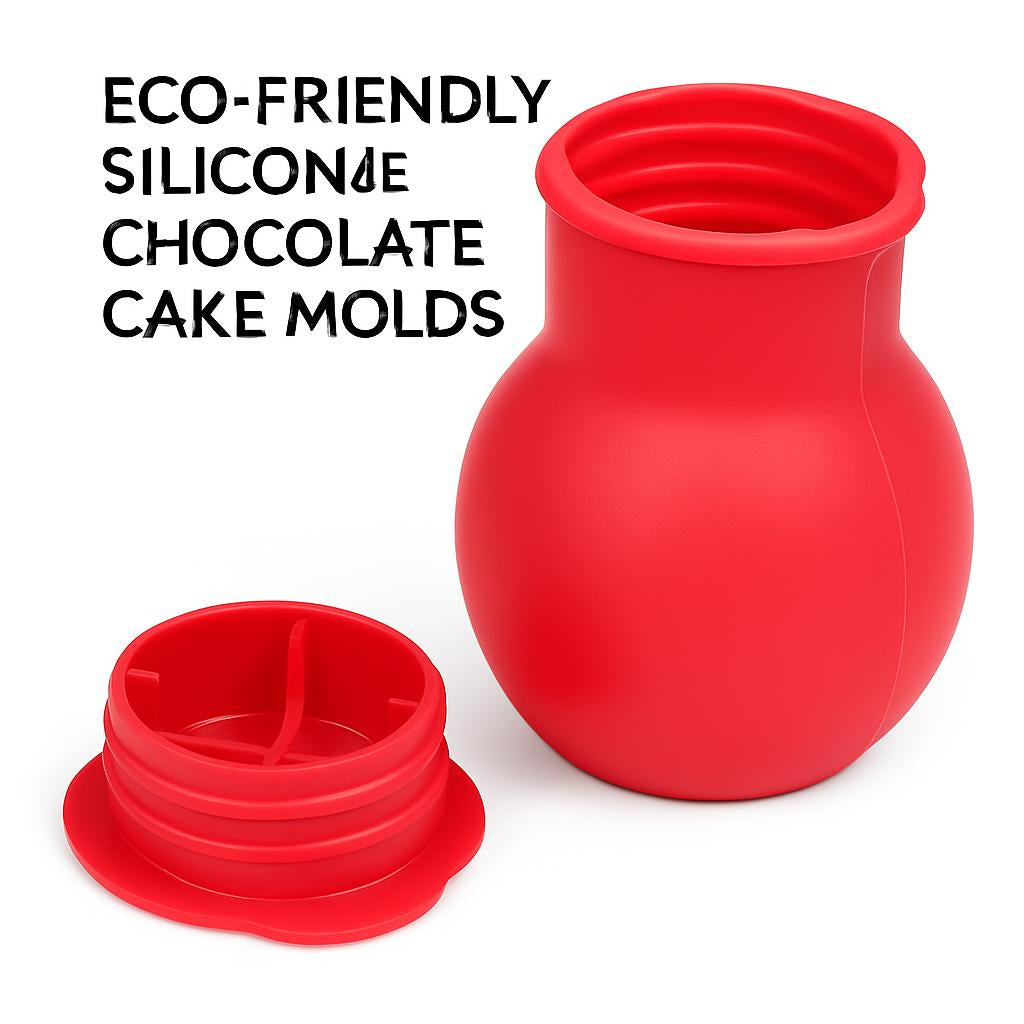 Eco-Friendly Silicone Chocolate Cake Molds