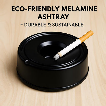 Eco-Friendly Melamine Ashtray - Durable & Sustainable