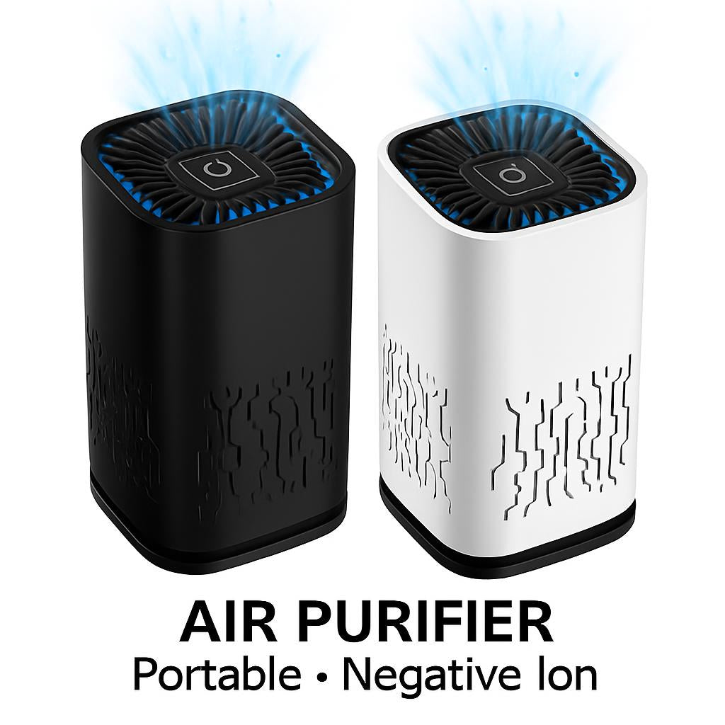 Compact Car Air Purifier - Enhance Air Quality On-the-Go