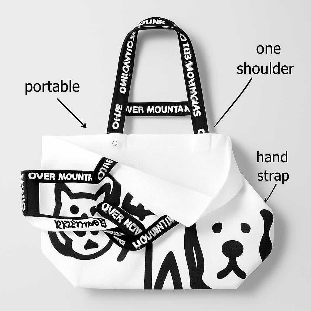 Eco-Friendly Reusable Shopping Bag - Sustainable, Durable, Zero-Waste