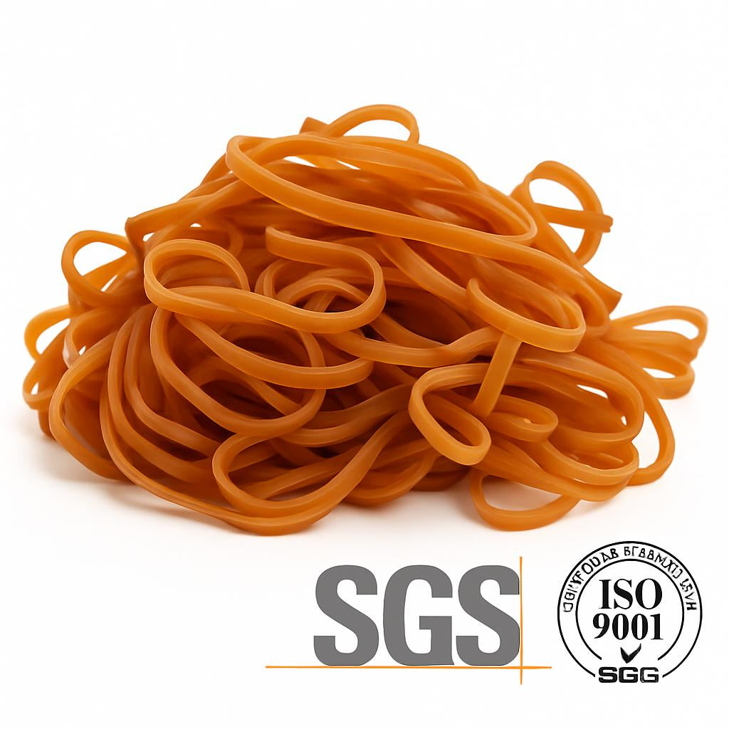 Eco-Friendly Biodegradable Natural Rubber Bands in Plastic-Free Packaging