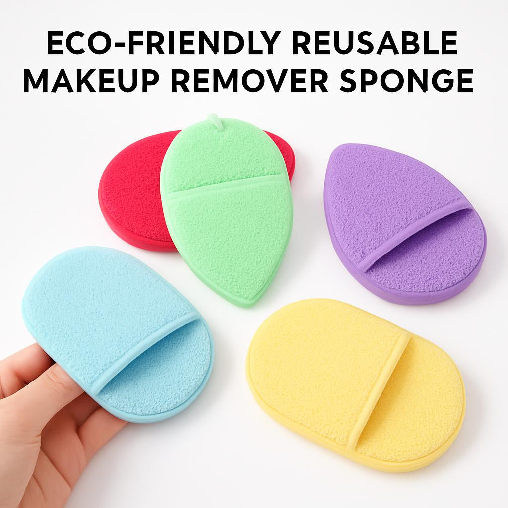 Eco-Friendly Reusable Makeup Remover Sponge