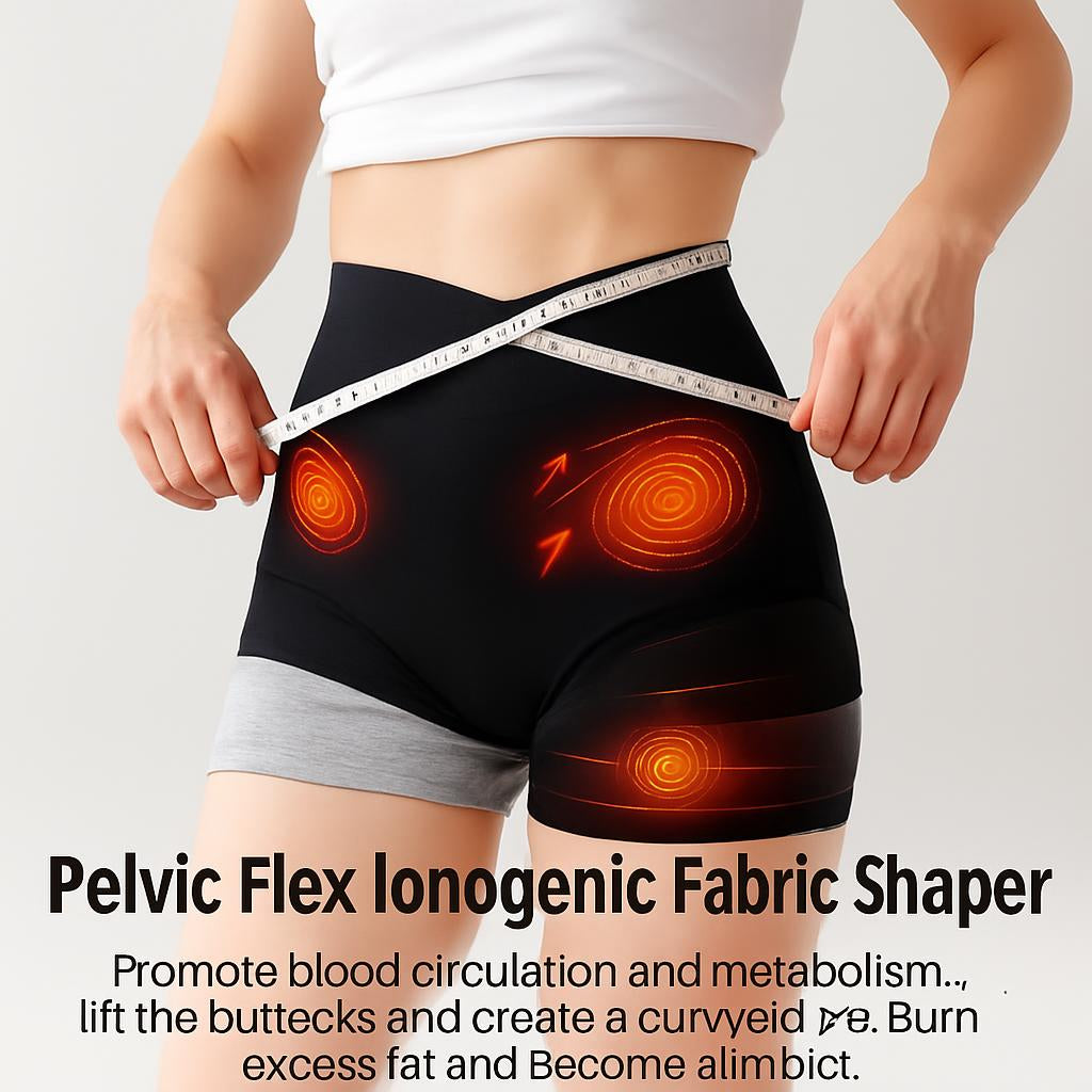 Ionic Fabric Shaping Garment with Tourmaline Technology for Effortless Shaping and Wellness