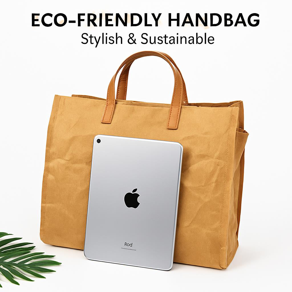 Eco-Friendly Paper Handbags - Stylish & Sustainable