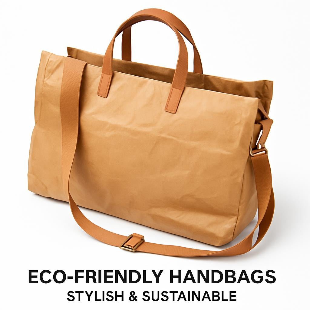 Eco-Friendly Paper Handbags - Stylish & Sustainable
