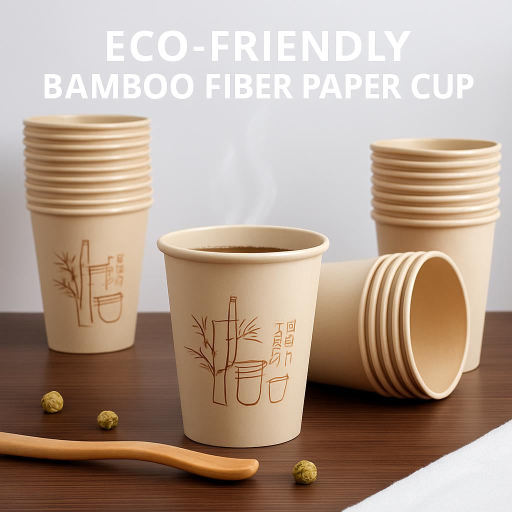 Eco-Friendly Bamboo Fiber Paper Cup